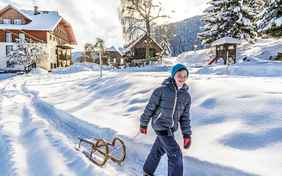 Vom Gut zur Rodelpiste - Foto: Bethel Fath